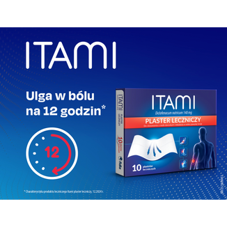 Itami 140 mg, plaster leczniczy, 5 sztuk - 11 - zdjęcie produktu