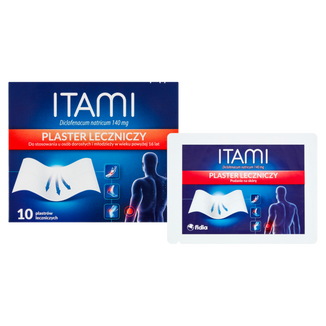 Itami 140 mg, plaster leczniczy, 10 sztuk - 6 - zdjęcie produktu