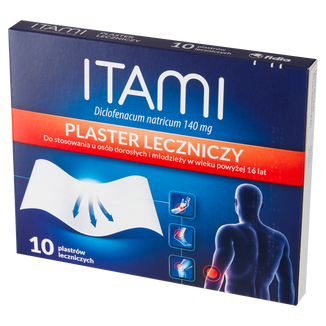 Itami 140 mg, plaster leczniczy, 10 sztuk - 7 - zdjęcie produktu