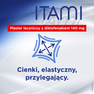 Itami 140 mg, plaster leczniczy, 10 sztuk - 3 - zdjęcie produktu