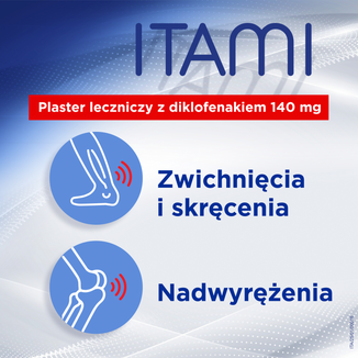 Itami 140 mg, plaster leczniczy, 10 sztuk - 5 - zdjęcie produktu