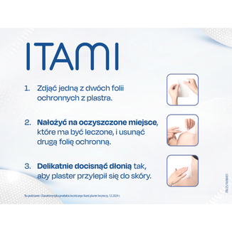 Itami 140 mg, plaster leczniczy, 10 sztuk - 10 - zdjęcie produktu