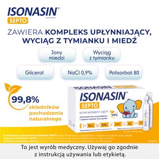 Isonasin Septo, roztwór do płukania nosa, 5 ml x 20 ampułek - 4 - zdjęcie produktu