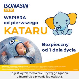 Isonasin Septo, roztwór do płukania nosa, 5 ml x 20 ampułek - 5 - zdjęcie produktu