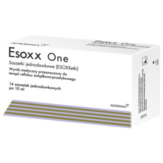 Esoxx One, 10 ml x 14 saszetek USZKODZONE OPAKOWANIE Esoxx One, 10 ml x 14 saszetek USZKODZONE OPAKOWANIE - zdjęcie produktu