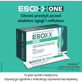 Esoxx One, 10 ml x 14 saszetek - 2 Esoxx One, 10 ml x 14 saszetek - 2 - zdjęcie produktu