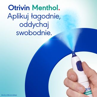Otrivin Menthol 1 mg/ml, aerozol do nosa, 10 ml - 4 - zdjęcie produktu