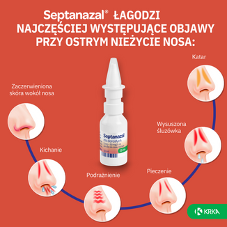 SeptaNazal dla dorosłych (1 mg + 50 mg)/ ml, aerozol do nosa, 10 ml USZKODZONE OPAKOWANIE - 6 - zdjęcie produktu
