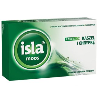 Isla Moos, 60 pastylek do ssania - zdjęcie produktu