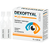 Dexoftyal UD, nawilżające i regenerujące krople do oczu, 0,35 ml x 10 minimsów - miniaturka zdjęcia produktu