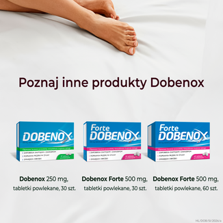 Dobenox Forte 500 mg, 30 tabletek powlekanych - 6 - zdjęcie produktu