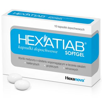 Hexatiab, kapsułki dopochwowe, 10 sztuk - zdjęcie produktu