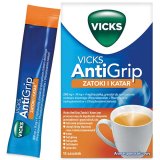 Vicks AntiGrip Zatoki i Katar 650 mg + 16 mg + 4 mg, granulat do sporządzania roztworu doustnego, 10 saszetek - miniaturka zdjęcia produktu