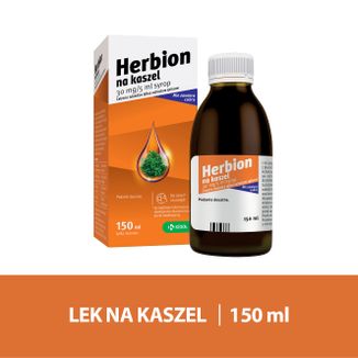 Herbion na kaszel 30 mg/ 5 ml, syrop, 150 ml - 2 - zdjęcie produktu