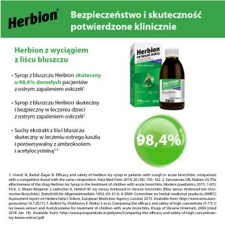 Herbion na kaszel mokry 7 mg/ ml, syrop, 150 ml - 6 - zdjęcie produktu