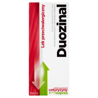 Duozinal (2,5 mg + 58 mg)/ 5 ml, syrop, 150 ml KRÓTKA DATA - 2 - zdjęcie produktu