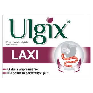 Ulgix Laxi 50 mg, 30 kapsułek miękkich - 2 - zdjęcie produktu