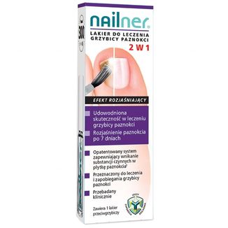 Nailner, lakier do leczenia grzybicy paznokci 2 w 1, 5 ml KRÓTKA DATA - zdjęcie produktu