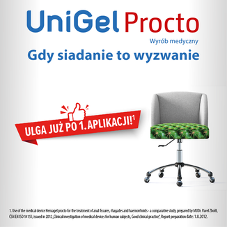 UniGel Procto, czopki doodbytnicze, 10 sztuk - 3 - zdjęcie produktu
