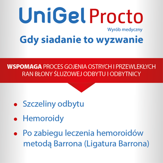 UniGel Procto, czopki doodbytnicze, 10 sztuk - 4 - zdjęcie produktu