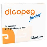 Dicopeg Junior, od 6 miesiąca, 5 g x 14 saszetek - miniaturka zdjęcia produktu