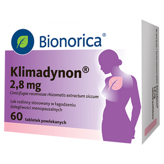 Klimadynon 2,8 mg, 60 tabletek powlekanych - zdjęcie produktu