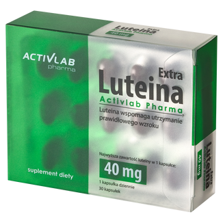 Activlab Pharma Luteina Extra, 30 kapsułek - 2 - zdjęcie produktu
