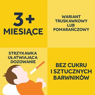 Nurofen dla dzieci Forte truskawkowy 40 mg/ ml, zawiesina doustna, od 3 miesiąca do 12 lat, 100 ml USZKODZONE OPAKOWANIE - 3 - zdjęcie produktu