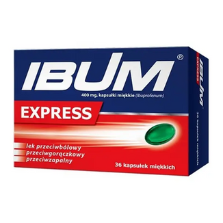 Ibum Express Forte 400 mg, 36 kapsułek miękkich - 2 - zdjęcie produktu