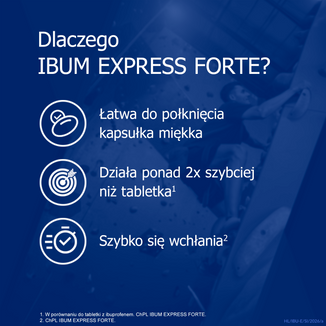 Ibum Express Forte 400 mg, 36 kapsułek miękkich - 3 - zdjęcie produktu