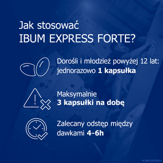 Ibum Express Forte 400 mg, 36 kapsułek miękkich - 5 - zdjęcie produktu