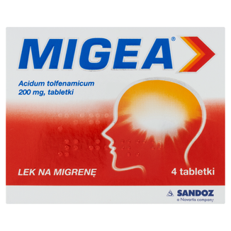 Migea 200 mg, 4 tabletki - 2 - zdjęcie produktu
