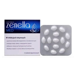 Zenella Med, 14 tabletek dopochwowych - 2 - zdjęcie produktu