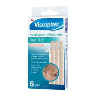 Paski Steri-Strip Viscoplast, do zamykania ran, 6 mm x 75 mm, 6 sztuk - 3 - zdjęcie produktu