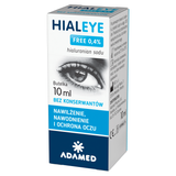 Hialeye Free 0,4%, nawilżające krople do oczu, 10 ml - miniaturka zdjęcia produktu
