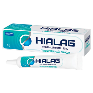 Hialag, izotoniczna maść do oczu, 5 g - 2 - zdjęcie produktu