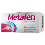 Metafen 200 mg + 325 mg, 50 tabletek USZKODZONE OPAKOWANIE - miniaturka zdjęcia produktu