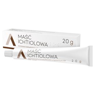 Maść ichtiolowa 10%, 20 g - 2 - zdjęcie produktu