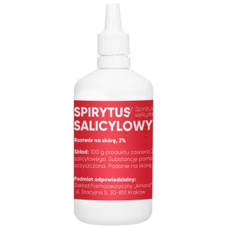 Spirytus salicylowy 2%, roztwór na skórę, 100 g - zdjęcie produktu