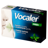 Vocaler, mięta, 12 pastylek do ssania - miniaturka zdjęcia produktu