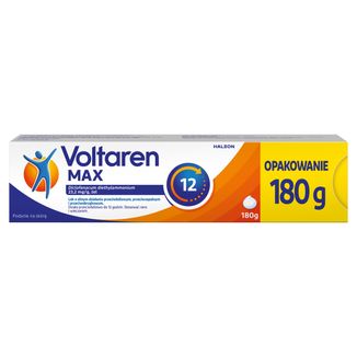 Voltaren Max 23,2 mg/g, żel, 180 g USZKODZONE OPAKOWANIE - 2 - zdjęcie produktu