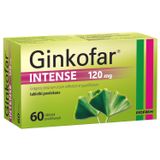Ginkofar Intense 120 mg, 60 tabletek powlekanych - miniaturka zdjęcia produktu