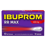 Ibuprom RR Max 400 mg, 12 tabletek powlekanych - miniaturka zdjęcia produktu