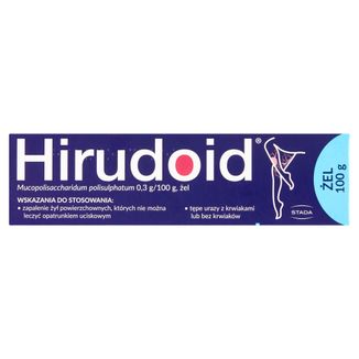 Hirudoid 0,3 g, żel, 100 g - zdjęcie produktu