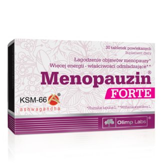 Olimp Menopauzin Forte, 30 tabletek powlekanych - zdjęcie produktu