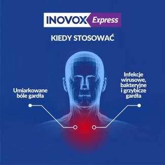 Inovox Express 2 mg + 0,6 mg + 1,2 mg, smak miodowo-cytrynowy, 24 pastylki - 3 - zdjęcie produktu