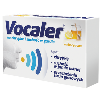 Vocaler, miód cytryna, 12 pastylek do ssania - zdjęcie produktu