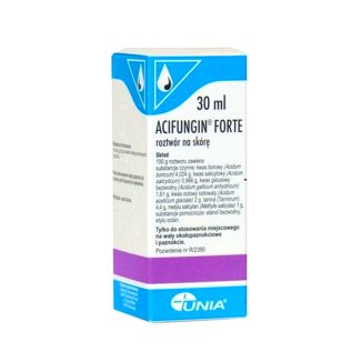 Acifungin forte, roztwór na skórę, 30 ml - zdjęcie produktu