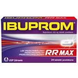 Ibuprom RR Max 400 mg, 24 tabletki powlekane - miniaturka zdjęcia produktu