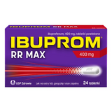 Ibuprom RR Max 400 mg, 24 tabletki powlekane - miniaturka zdjęcia produktu